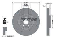 TEXTAR 92334205 Bremsscheibe