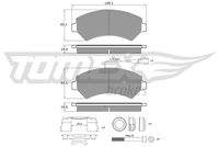 TOMEX Brakes TX14401 Bremsbelagsatz, Scheibenbremse