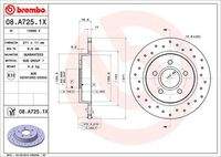 BREMBO 08A7251X Bremsscheibe