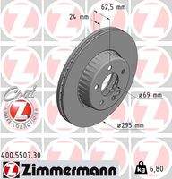 ZIMMERMANN 400550730 Bremsscheibe