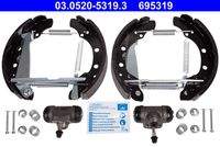 ATE 03052053193 Bremsbackensatz
