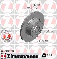 ZIMMERMANN 180301620 Bremsscheibe