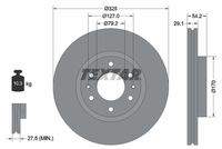 TEXTAR 92226200 Bremsscheibe