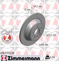 ZIMMERMANN 610371320 Bremsscheibe