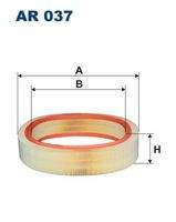 FILTRON AR037 Luftfilter
