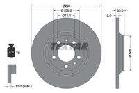 TEXTAR 92129603 Bremsscheibe