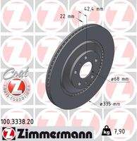 ZIMMERMANN 100333820 Bremsscheibe