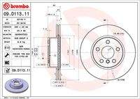 BREMBO 09D11311 Bremsscheibe