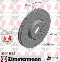ZIMMERMANN 150347852 Bremsscheibe