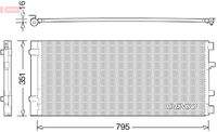 DENSO DCN23037 Kondensator, Klimaanlage