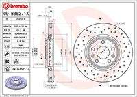 BREMBO 09B3521X Bremsscheibe