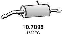 ASSO 107099 Endschalldämpfer