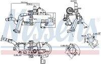 NISSENS 989285 Kühler, Abgasrückführung