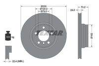 TEXTAR 92242005 Bremsscheibe