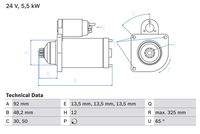 BOSCH 0986021480 Starter