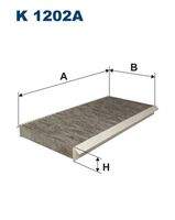 FILTRON K1202A Filter, Innenraumluft