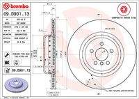 BREMBO 09D90113 Bremsscheibe