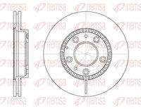 REMSA 676710 Bremsscheibe