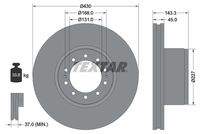 TEXTAR 93186700 Bremsscheibe