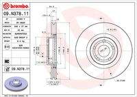 BREMBO 09N37811 Bremsscheibe