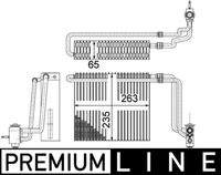 MAHLE AE107000P Verdampfer, Klimaanlage