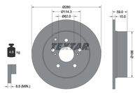 TEXTAR 92168103 Bremsscheibe