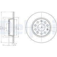 DELPHI BG4324C Bremsscheibe