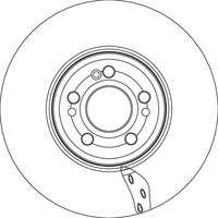 TRW DF6942S Bremsscheibe