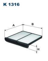 FILTRON K1316 Filter, Innenraumluft