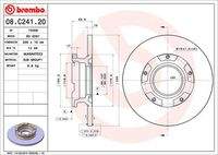 BREMBO 08C24120 Bremsscheibe