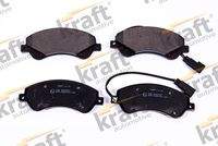 KRAFT AUTOMOTIVE 6002307 Bremsbelagsatz, Scheibenbremse