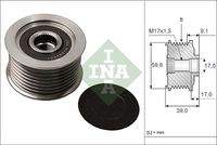 Schaeffler INA 535004910 Generatorfreilauf