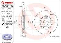 BREMBO 09722720 Bremsscheibe