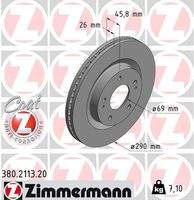 ZIMMERMANN 380211320 Bremsscheibe
