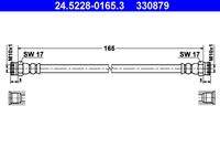 ATE 24522801653 Bremsschlauch