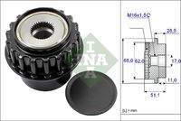 Schaeffler INA 535017510 Generatorfreilauf