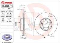 BREMBO 09382510 Bremsscheibe