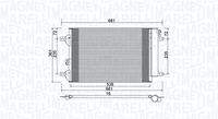 MAGNETI MARELLI 350203910000 Kondensator, Klimaanlage