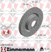 ZIMMERMANN 450520252 Bremsscheibe