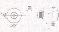 MAGNETI MARELLI 063731959010 Generator