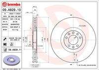 BREMBO 09A82911 Bremsscheibe