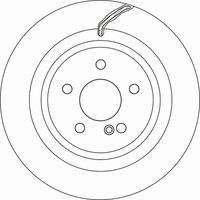 TRW DF6826S Bremsscheibe