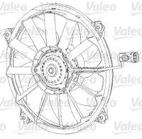 VALEO 696091 Lüfter, Motorkühlung