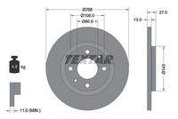 TEXTAR 92089103 Bremsscheibe