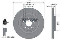TEXTAR 92160403 Bremsscheibe