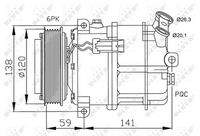 NRF 32191 Kompressor, Klimaanlage