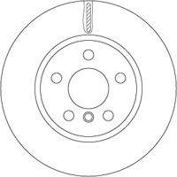 TRW DF6757 Bremsscheibe