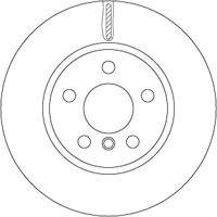 TRW DF6757 Bremsscheibe