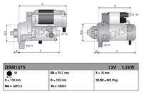 DENSO DSN1375 Starter