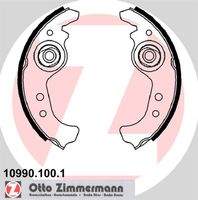 ZIMMERMANN 109901001 Bremsbackensatz